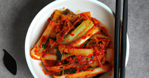 Kimchi (Korejská nakládaná zelenina)