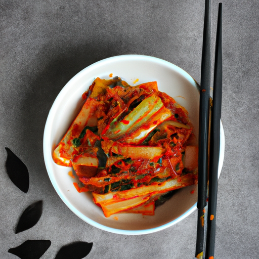 Kimchi (Korejská nakládaná zelenina)