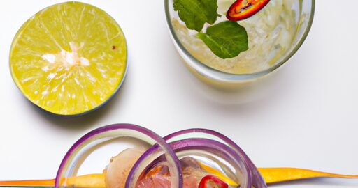 Ceviche z chobotnic.