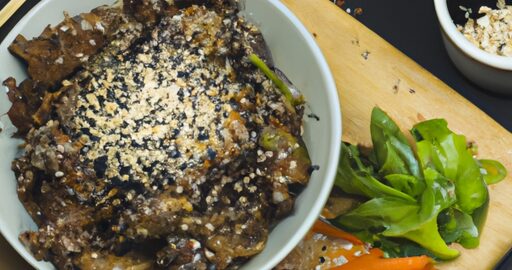 Korejský bulgogi z hovězího masa