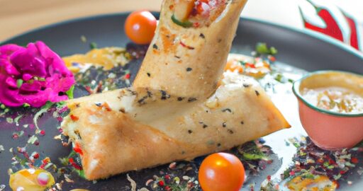 Grilované kuřecí role s medem