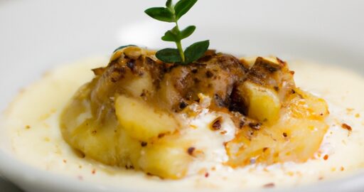 Hřebíčkový vepřový tatar s křenem