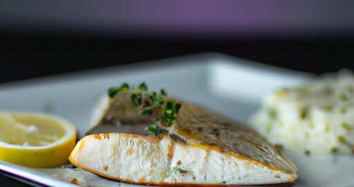 Kuřecí piccata s citronem a kapary.