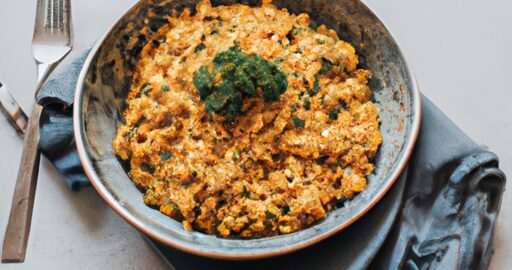 Baghali polo s dill rýží.