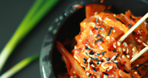 Korejský kimchi z černého zelí