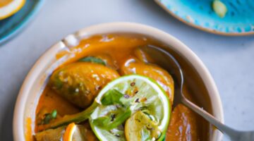 Tajine s jehněčím a citronem