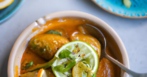 Tajine s jehněčím a citronem