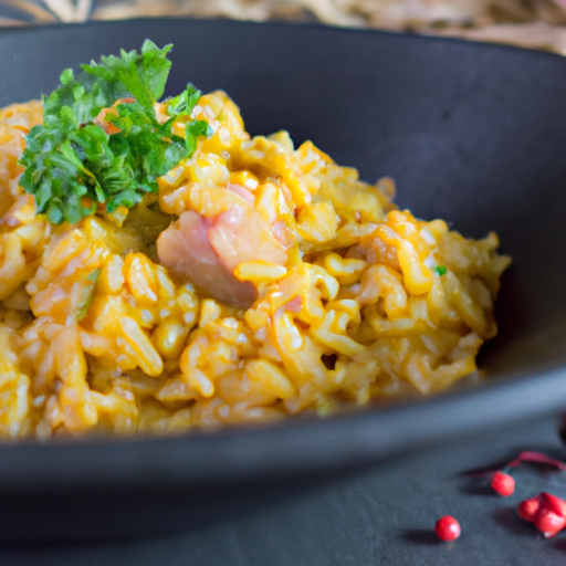 Kuřecí provençalské rizoto se šalotkou