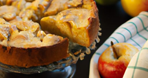 Koláč s mákem a jablky