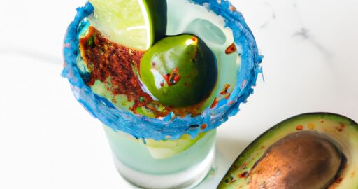 Královský koktejl z avokáda