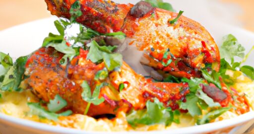 Kuře v kari omáčce s hráškem