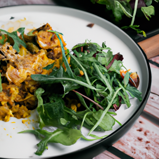 Kuřecí maso s tahini omáčkou