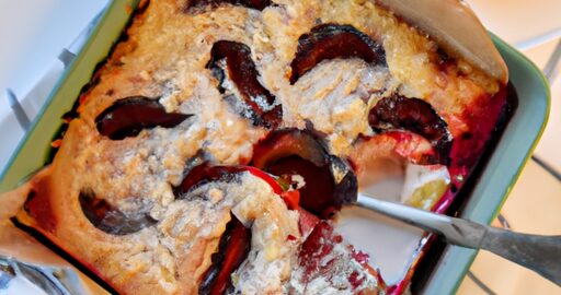 Jablečný koláč s oříšky a skořicí