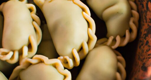 Knedlíky se špenátem a vejci.