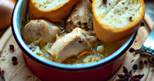 Kulajda s houbami a vejci.