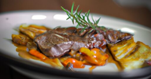 Smažený kuřecí steak s omáčkou