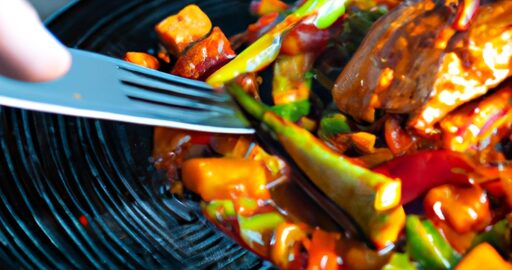 Kuře s bazalkou a chilli