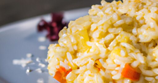 Rizotto s houbami a parmezánem