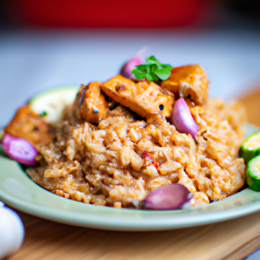 Kořeněný dušený beránek s rýží