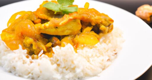 Kuřecí curry s rýží