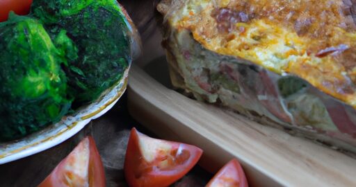 Quiche Lorraine s brokolicí a slaninou