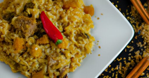 Kuskus s kozím masem a meruňkami