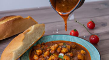 Ful medames s pita chlebem.