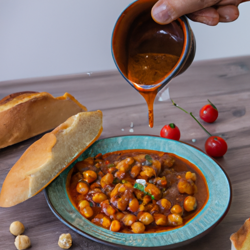 Ful medames s pita chlebem.