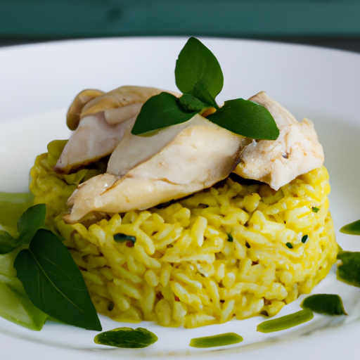 Kořeněná jehněčí kýta s rýží