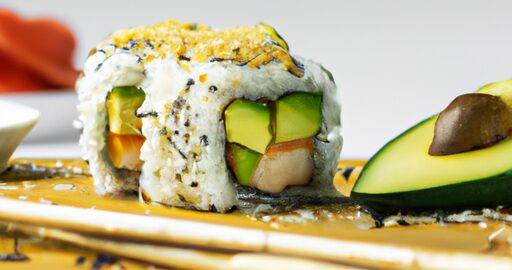 Sushi s tuňákem a avokádem