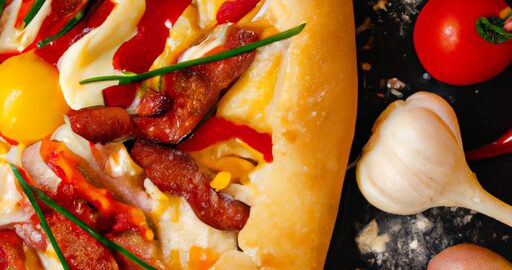 Rajská pizza s čerstvými rajčaty