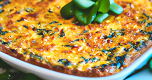 Rajčatová quiche s pestem.