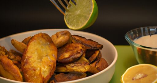 Batátové fritty s avokádovým dippem