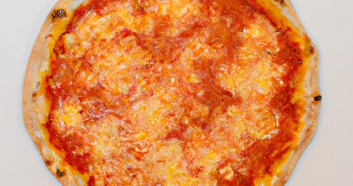 Tradiční italská pizza Margherita