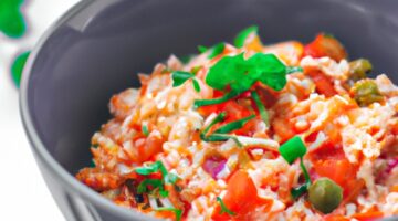 Rýžová placka se zeleninou