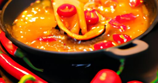 Brazílský kuřecí paprikáš s kukuřicí.