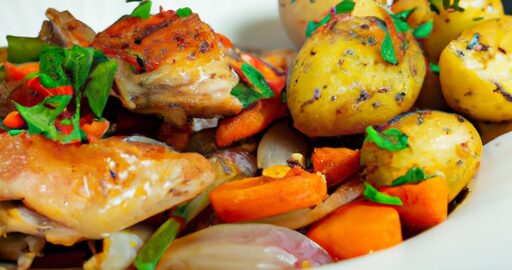 Pečený jehněčí na koriandru