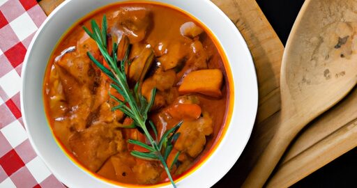 Jelení guláš s knedlíkem