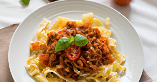 Ragu alla Bolognese s tagliatelle