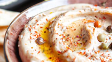 Hummus s tahinou a cizrnou