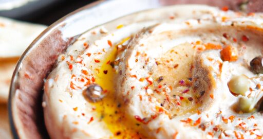 Hummus s tahinou a cizrnou