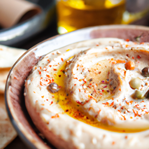 Hummus s tahinou a cizrnou