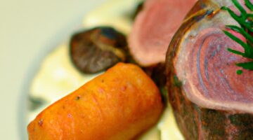 Krkonošská hrachová polévka s uzeným masem