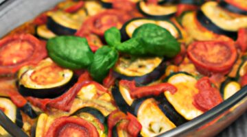 Kuřecí provensálské ratatouille z trouby