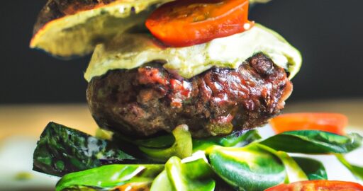 Křupavý kuřecí burger s avokádem