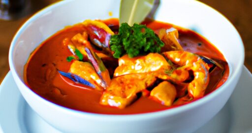 Bouillabaisse rybí polévka Groviera