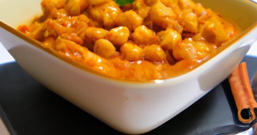 Hrnčekový chana masala curry