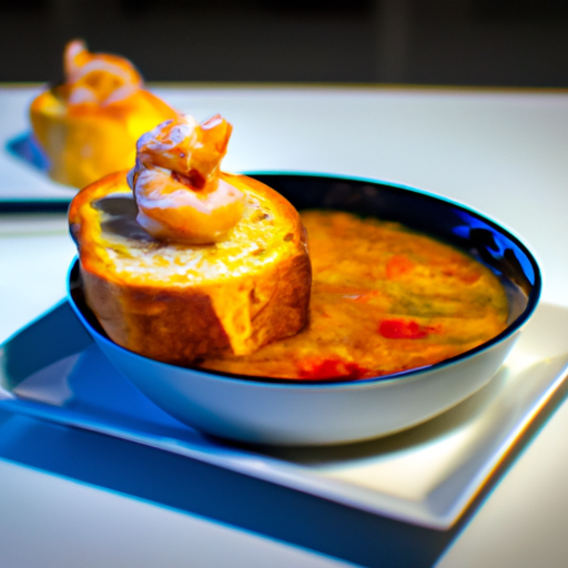 Bouillabaisse s crostini bagetou.