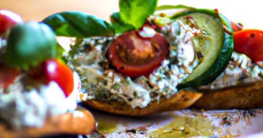 Bramborové placky s avokádem a hummusem