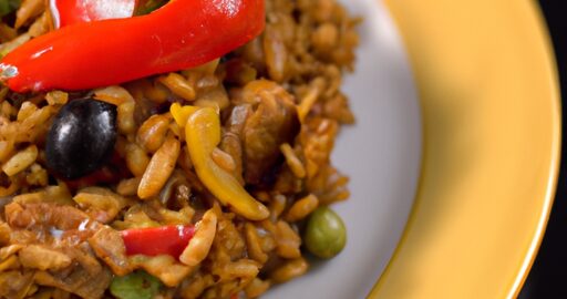 Rizoto s kuřecím masem a houbami